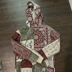 BDG Urban Outfitters paisley hoodie